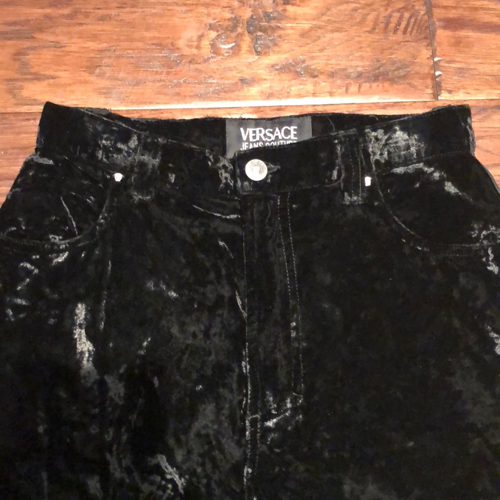 Versace velvet pants